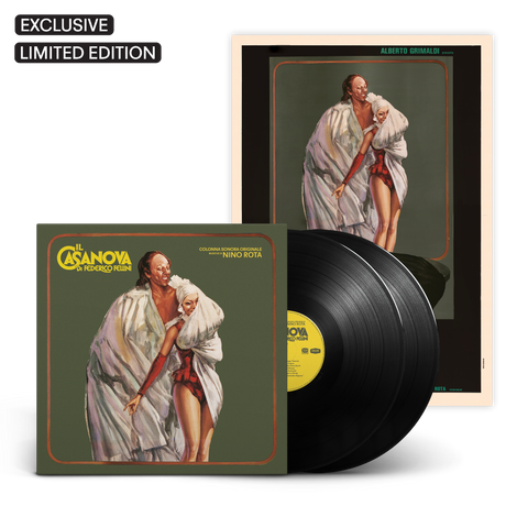 Il Casanova di Federico Fellini (2LP) with Poster