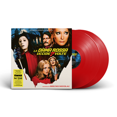 LA DAMA ROSSA UCCIDE 7 VOLTE (2LP)